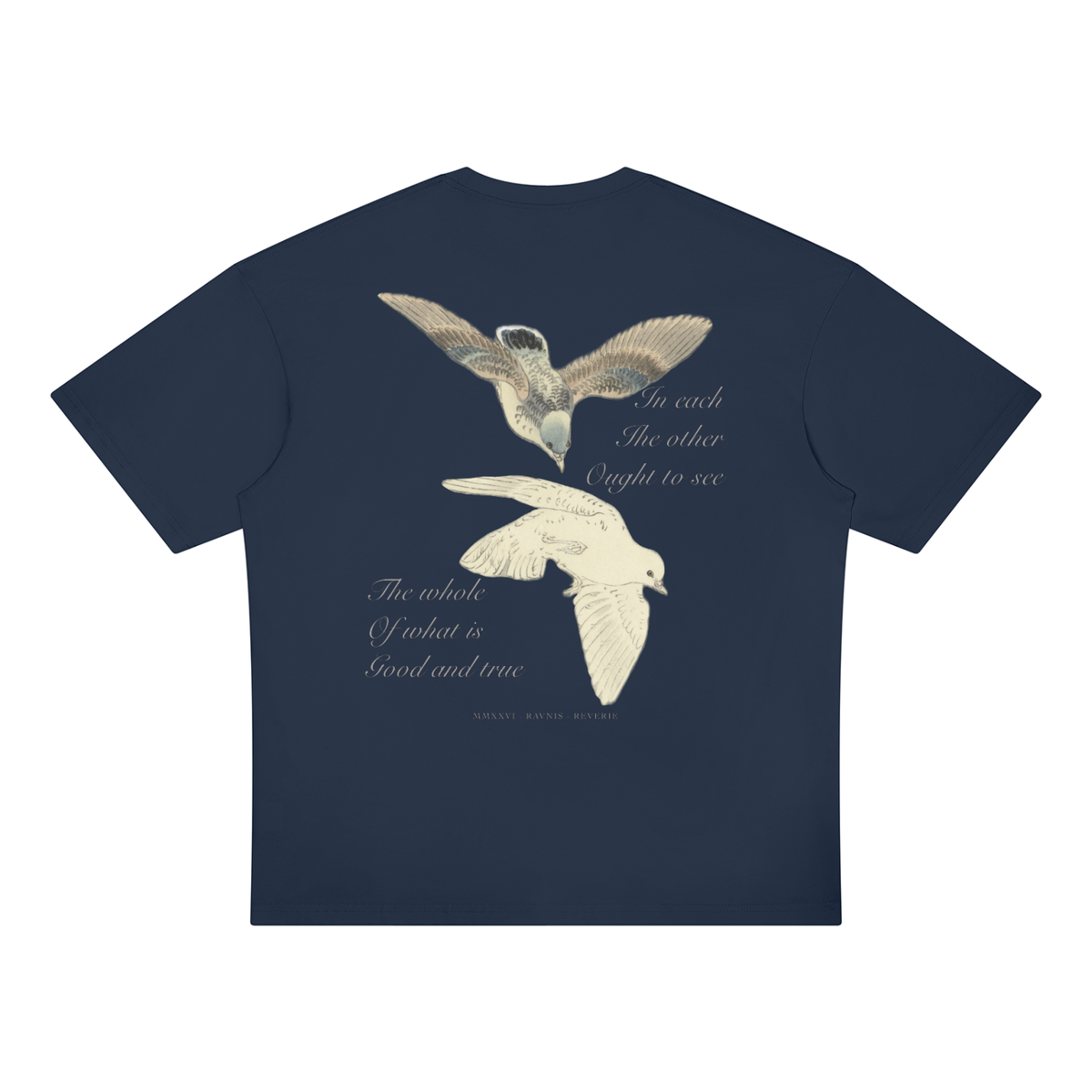 REVERIE Oversized Drop Shoulder T-Shirt