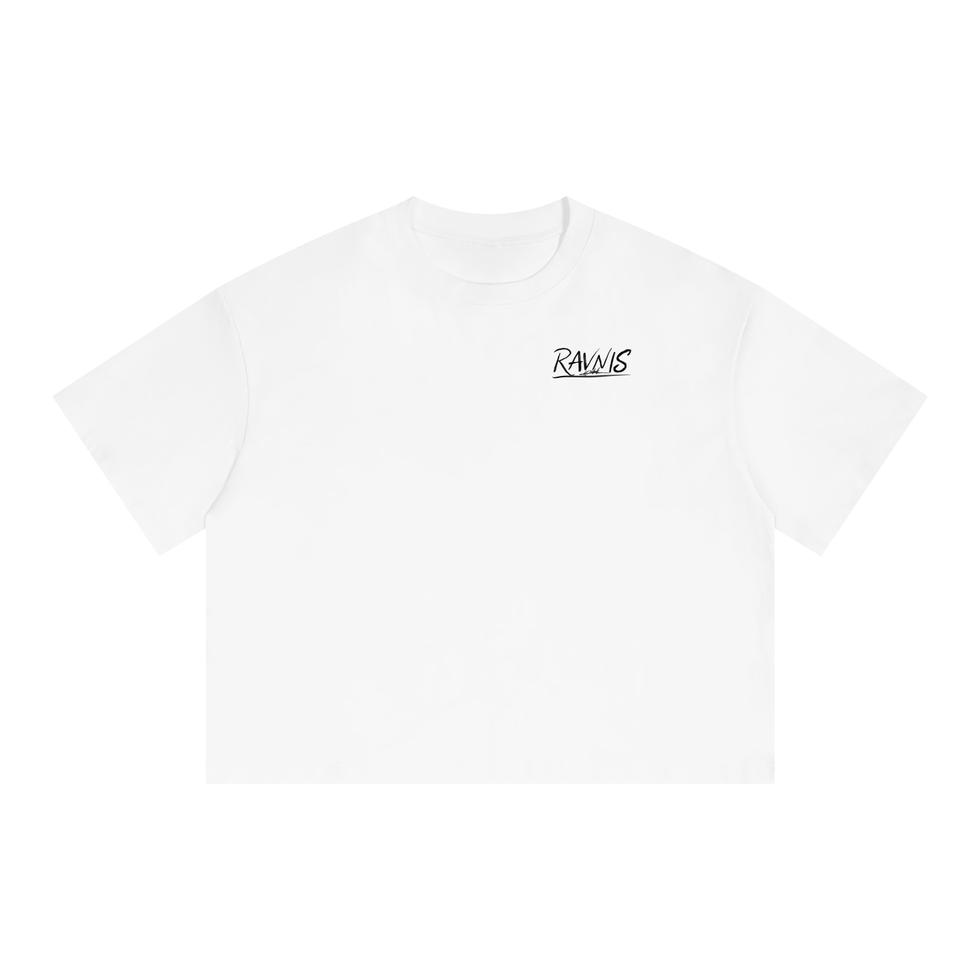 RAVNIS Boxy Crop Tee