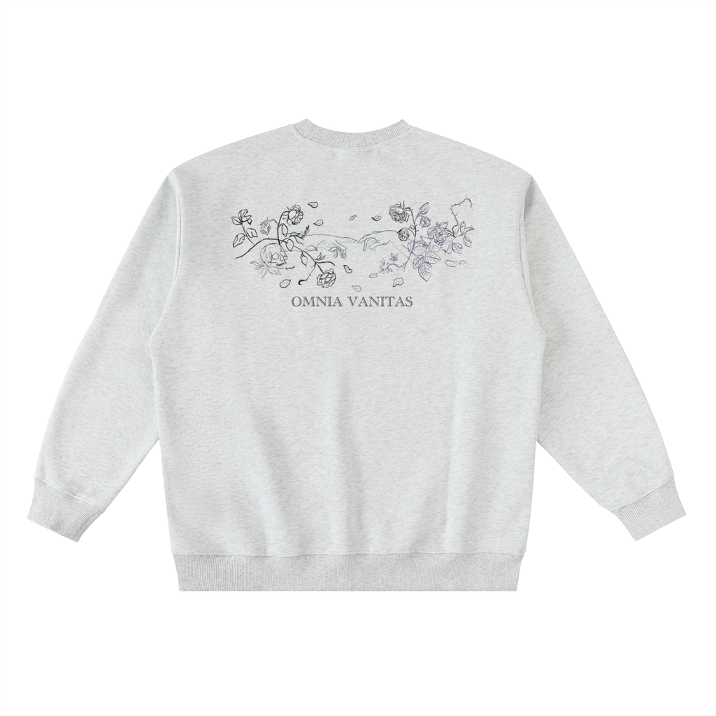 RAVNIS Vanitas Inverted Crewneck Sweatshirt
