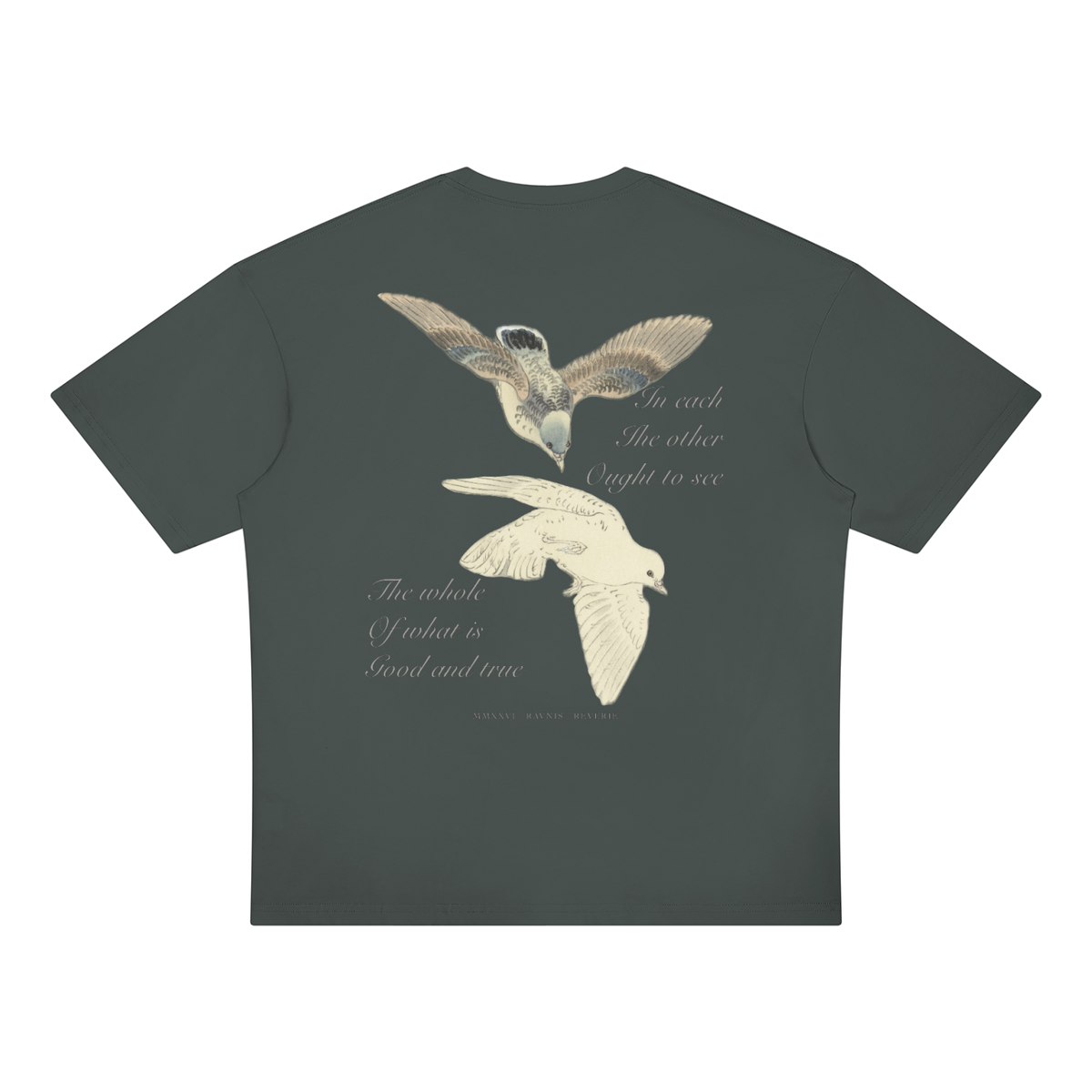 REVERIE Oversized Drop Shoulder T-Shirt