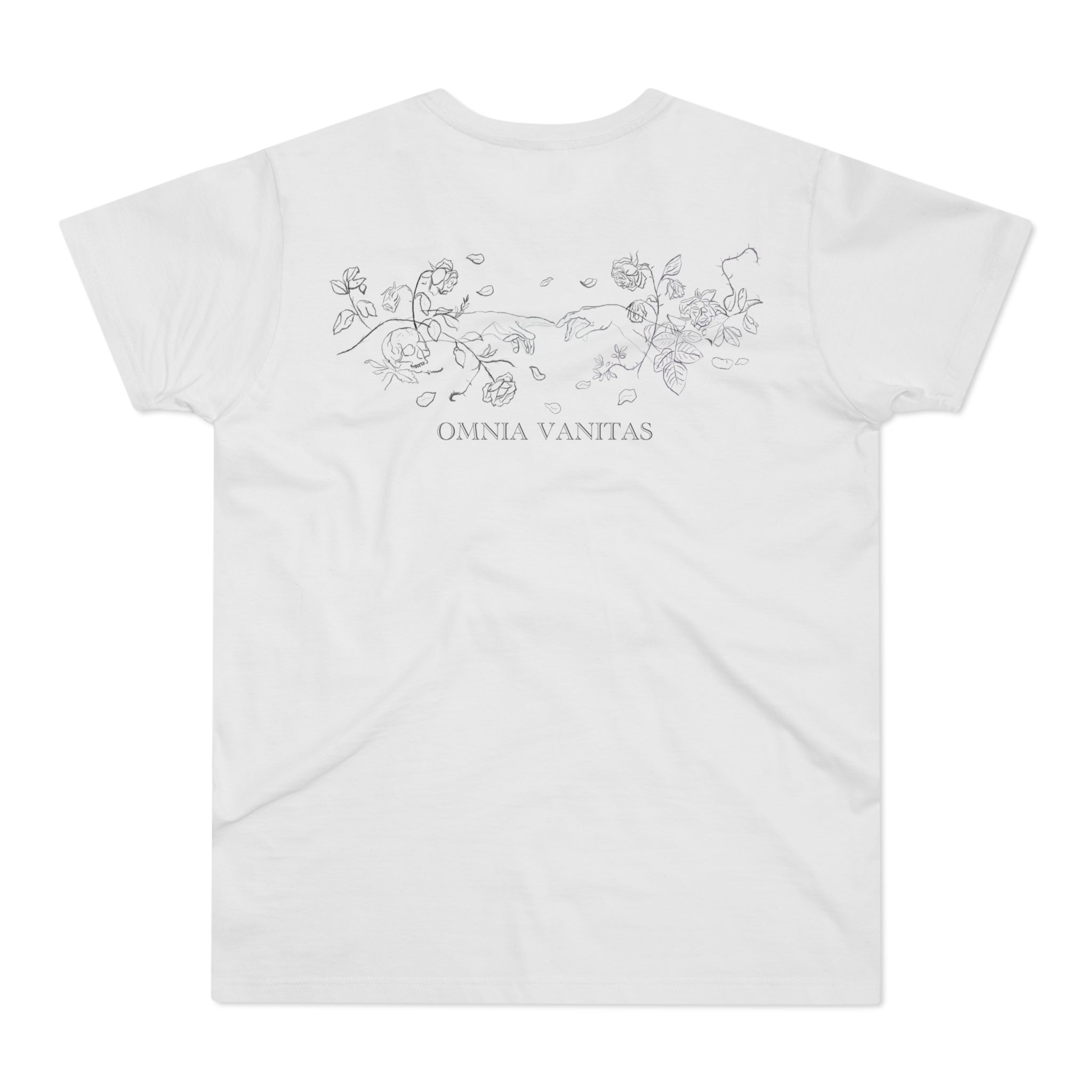 RAVNIS Vanitas inverted T-shirt