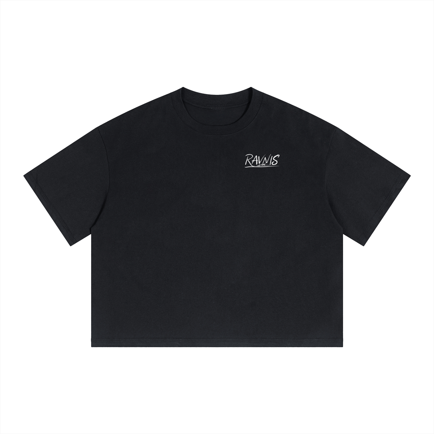 RAVNIS Boxy Crop Tee