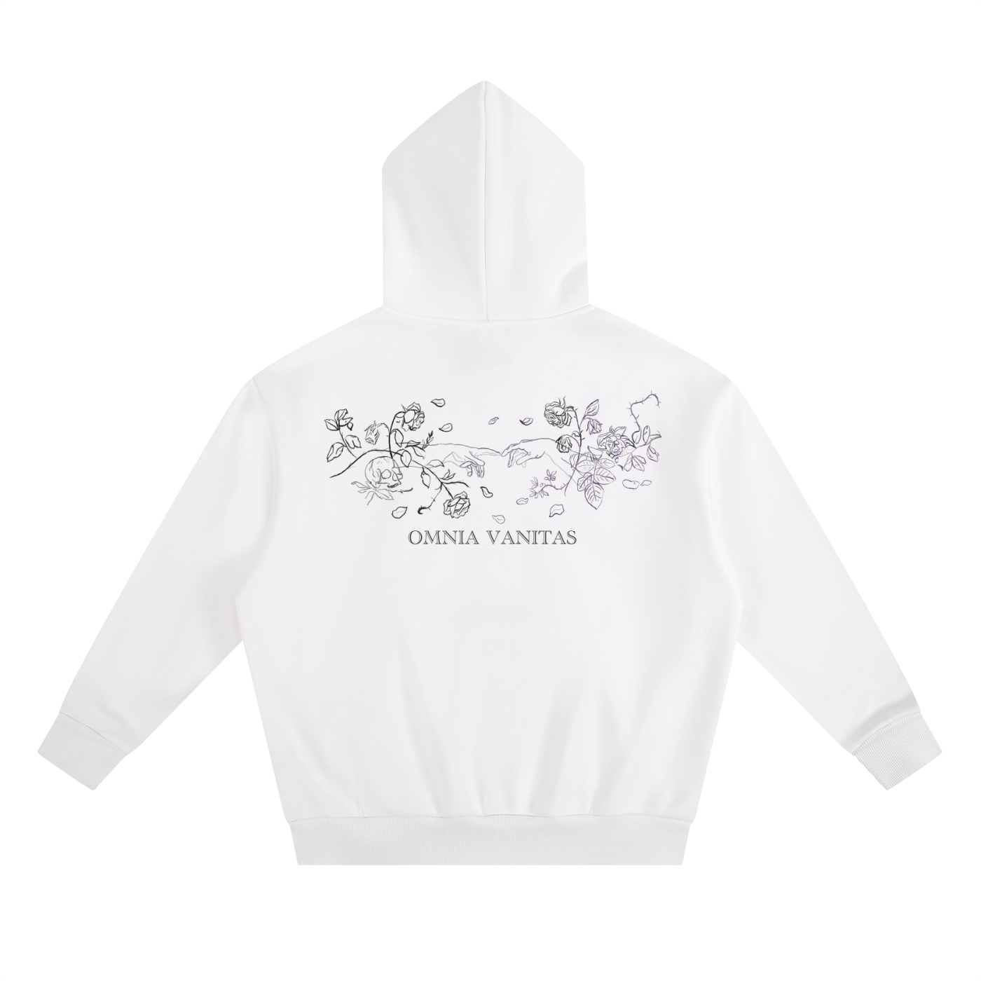 RAVNIS Vanitas Inverted Hoodie