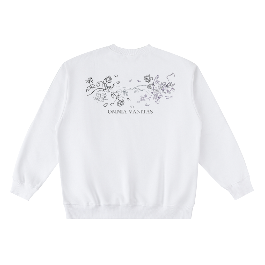 RAVNIS Vanitas Inverted Crewneck Sweatshirt